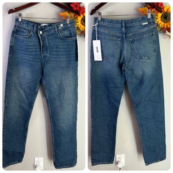 Boyish THE CASEY Womens Rigid Denim High Rise Straight Sz 26 in CITY LIGHTS - Picture 1 of 12